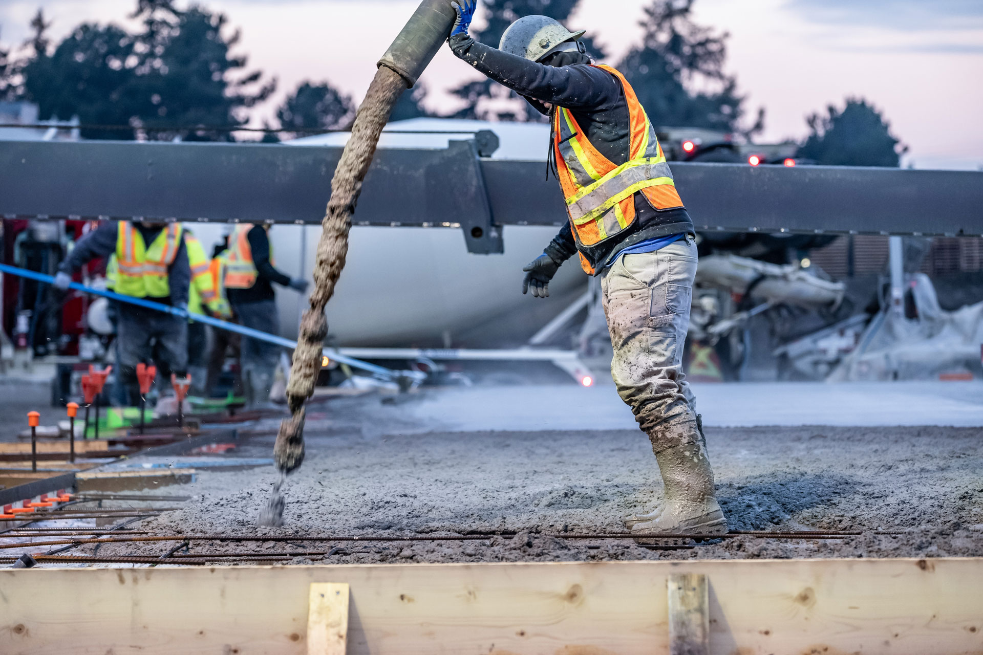 Industrial concrete operations